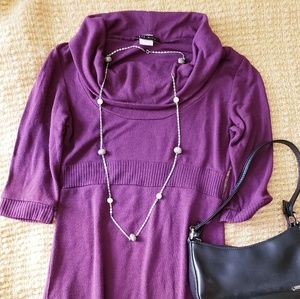 Sweater tunic/mini dress